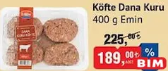EMİN KÖFTE DANA KURU 400 G EMİN KÖFTE DANA KURU 400 G